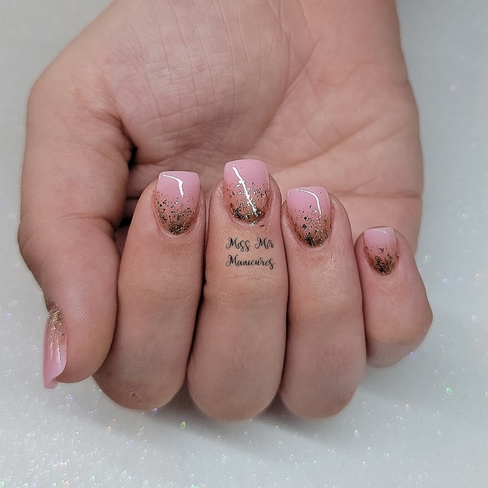 Short square press ons